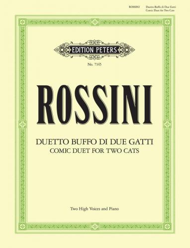 ROSSINI G. - DUO COMICO PARA DOS GATOS (SOP/P)