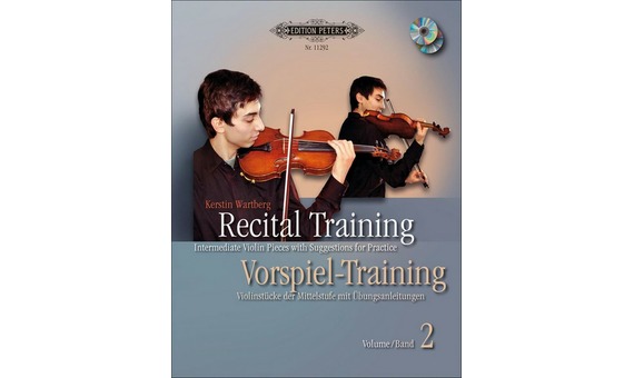 WARTBERG K. - RECITAL TRAINING V.2 VIOLIN +2CD