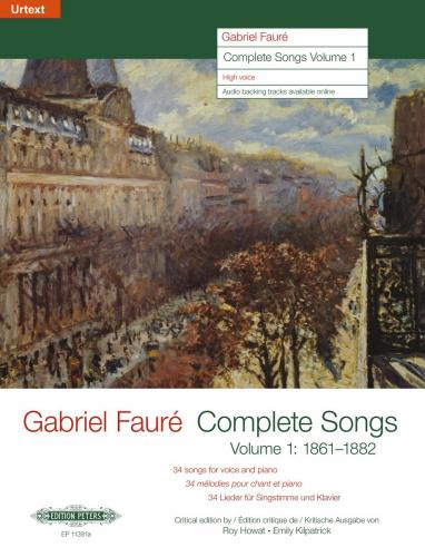 FAURE G. - CANCIONES COMPLETAS V.1 : 1861 1882 VOZ AGUDA
