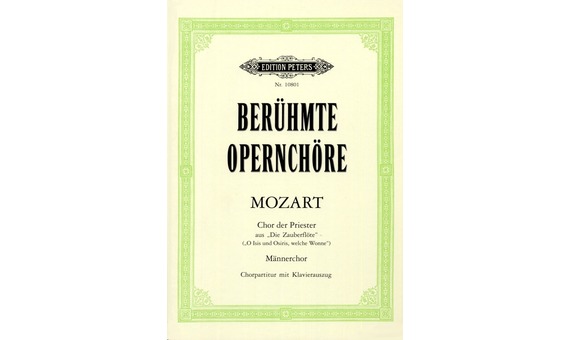 MOZART.- Chorus of the Priests from Mozart The Magic Flute.