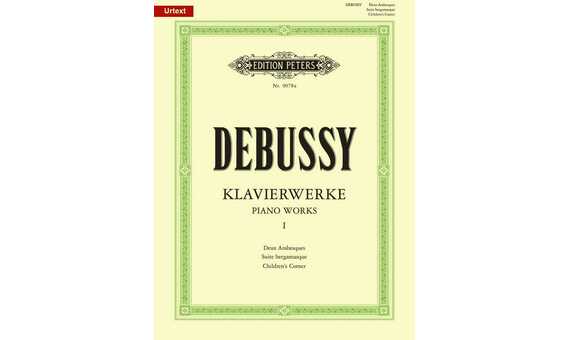 DEBUSSY C. - OBRAS PARA PIANO Vº1 (2 ARABBESCA/ S.BERGAMASQUE /CHILDREN CORNER)