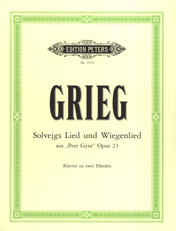 GRIEG E. - CANCION SOLVEIG DE PEER GYNT - OP.55 Nº4