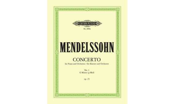 MENDELSSOHN F. - CONCIERTO Nº 1 SOL m OP.25 *FUERA DE IMPRESION*