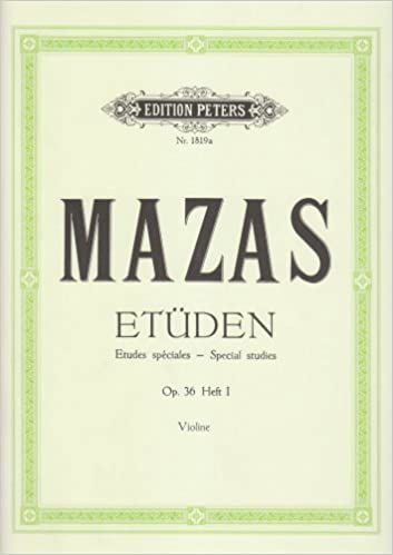 MAZAS J.F. - ESTUDIOS ESPECIALES V.1 (V) - OP.36
