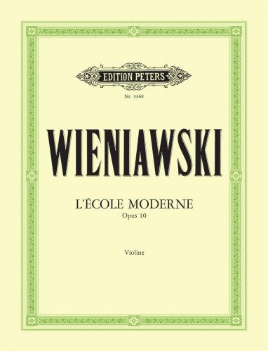 WIENIAWSKI H. - ESCUELA MODERNA (ESTUDIOS CAPRICHOS) - OP.10