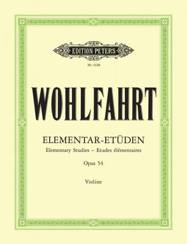 WOHLFAHRT F. - ESTUDIOS ELEMENTALES (40) - OP.54 (VIOLIN)