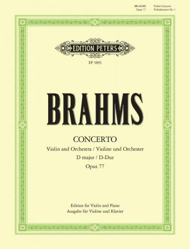 BRAHMS J. - CONCIERTO RE M CON CADENCIAS - OP.77