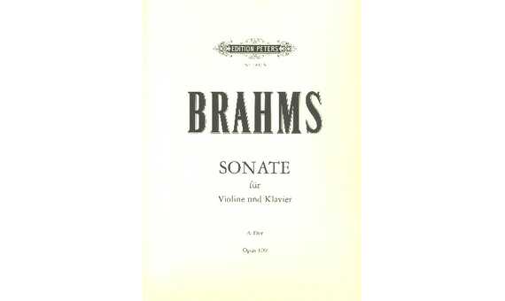 BRAHMS J. - SONATA Nº2 LA M - OP.100