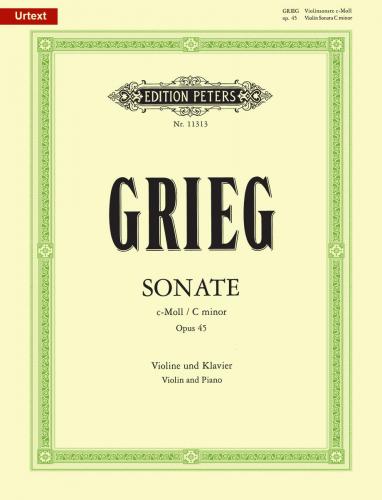 GRIEG E. - SONATA Nº3 DO m - OP.45
