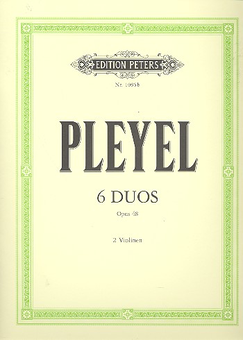 PLEYEL I. - DUOS (6) - OP.48 (2 VIOLINES)
