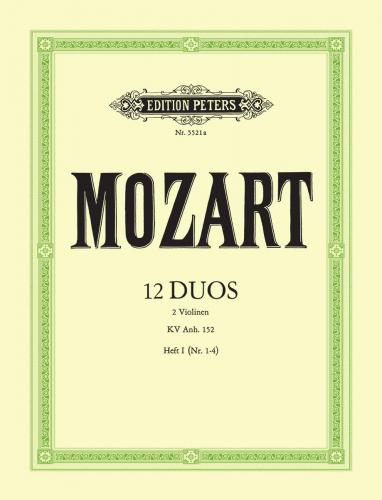 MOZART L. - DUOS (12) V.1 KV- ANH152