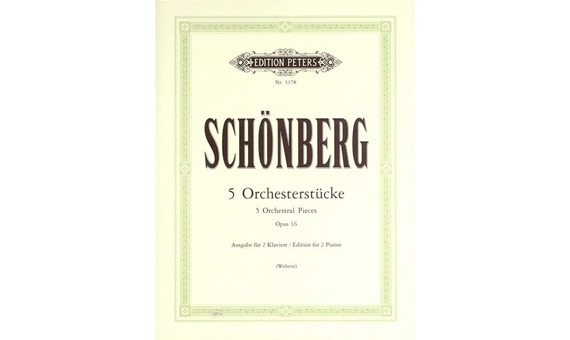 SCHOENBERG A. - ORCHESTERTUCKE OP.16
