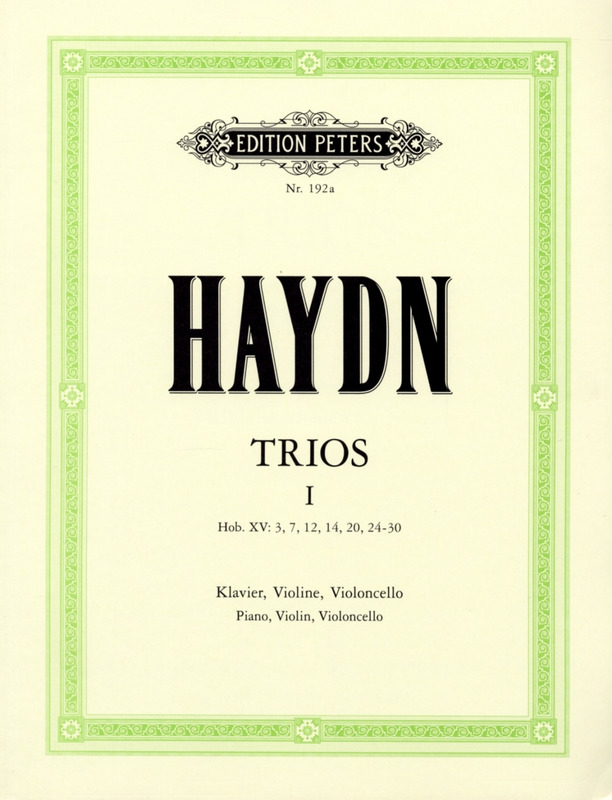 HAYDN J. - TRIOS V.1 (SC+PT) V/VCP -
