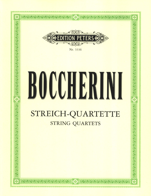 BOCCHERINI L. - CUARTETOS SELECTOS (9) (PT) 2V/VA/VC -