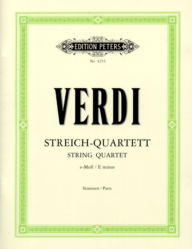 VERDI G. - CUARTETO MI m 2V/VA/VC