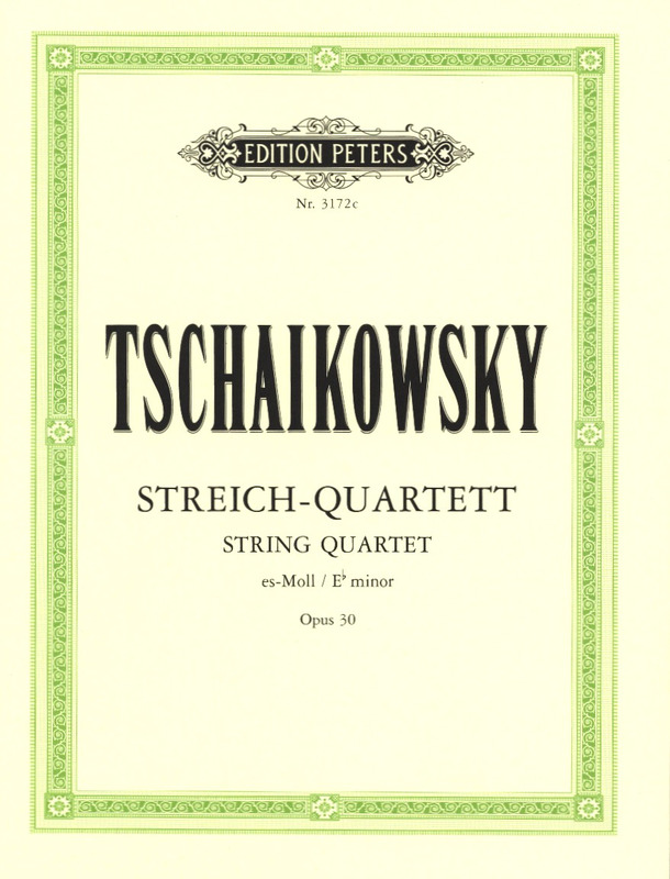 TCHAIKOVSKY P.I. - CUARTETO Nº3 MIb m (PT) 2V/VA/VC - OP.30