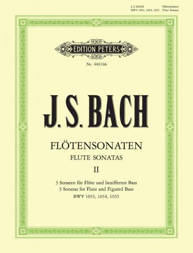 BACH J.S. - SONATAS V.2 BWV. 1033-1035 (FL/P)