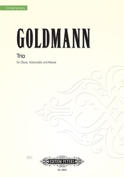 GOLDMANN F. - TRIO (1985) (SC+PT) OB/VCP -