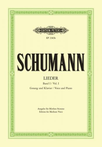 SCHUMANN R. - LIEDER V.1 URTEXT M/BRP -