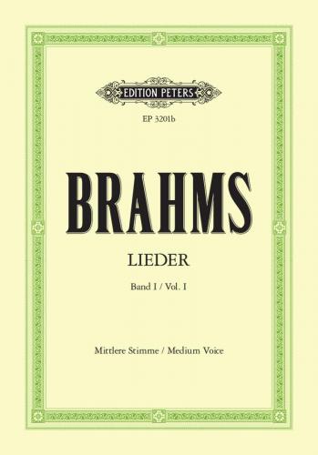 BRAHMS J. - LIEDER V.1 (53) MS/BAR -
