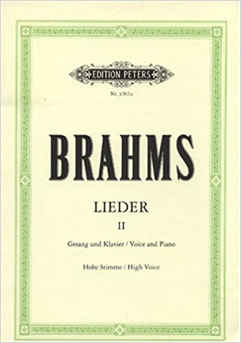 BRAHMS J. - LIEDER V.2 (33) S/TEP -