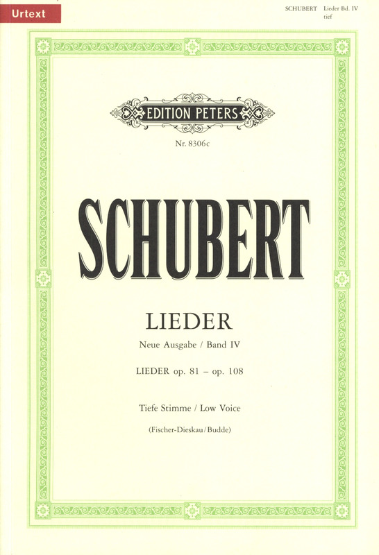 SCHUBERT F. - LIEDER V.3 URTEXT S/TEP -