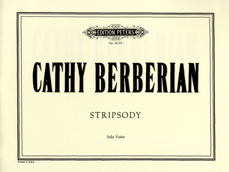 BERBERIAN C. - STRIPSODY (VOZ SOLA)