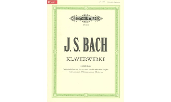 BACH J.S. - OBRAS SELECCIONADAS (SUPLEMENTO) URTEXT