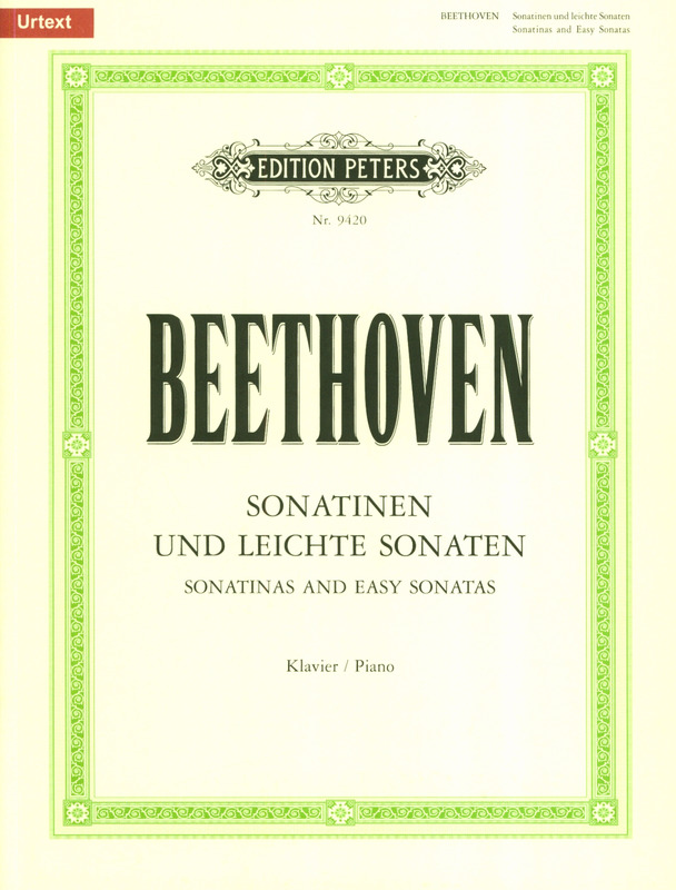 BEETHOVEN L V. - SONATINAS Y SONATAS FACILES