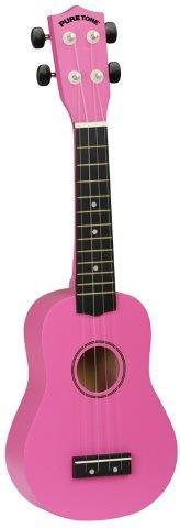 UKELELE - PURE TONE ROSA (PACK + FUNDA Y METODO INGLES)