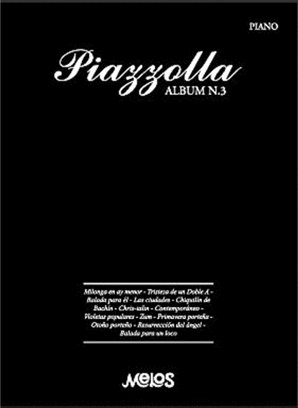 PIAZZOLLA A. - ALBUM V.3 - PIANO -