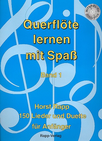 RAPP H. - QUERFLÖTE LERNEN MIT SPAS 1 (+CD)