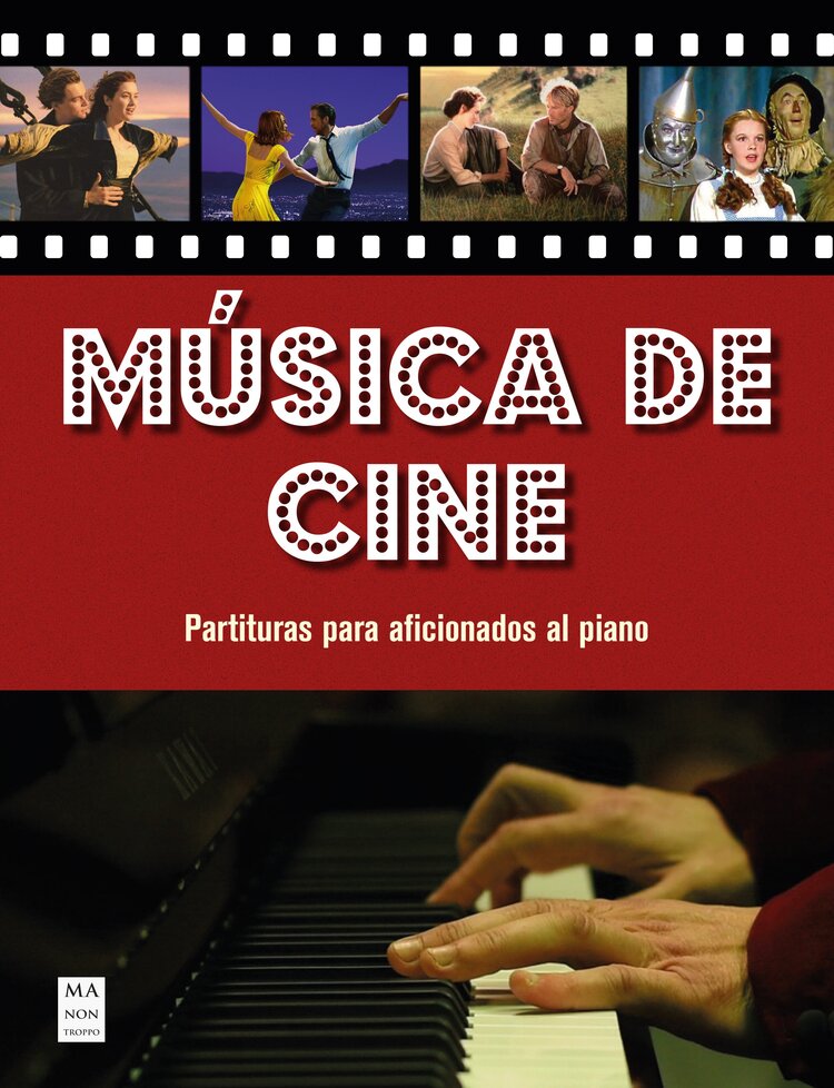 ALBUM - MUSICA DE CINE (44 TEMAS DE PELICULAS) ARR.FACILES PIANO
