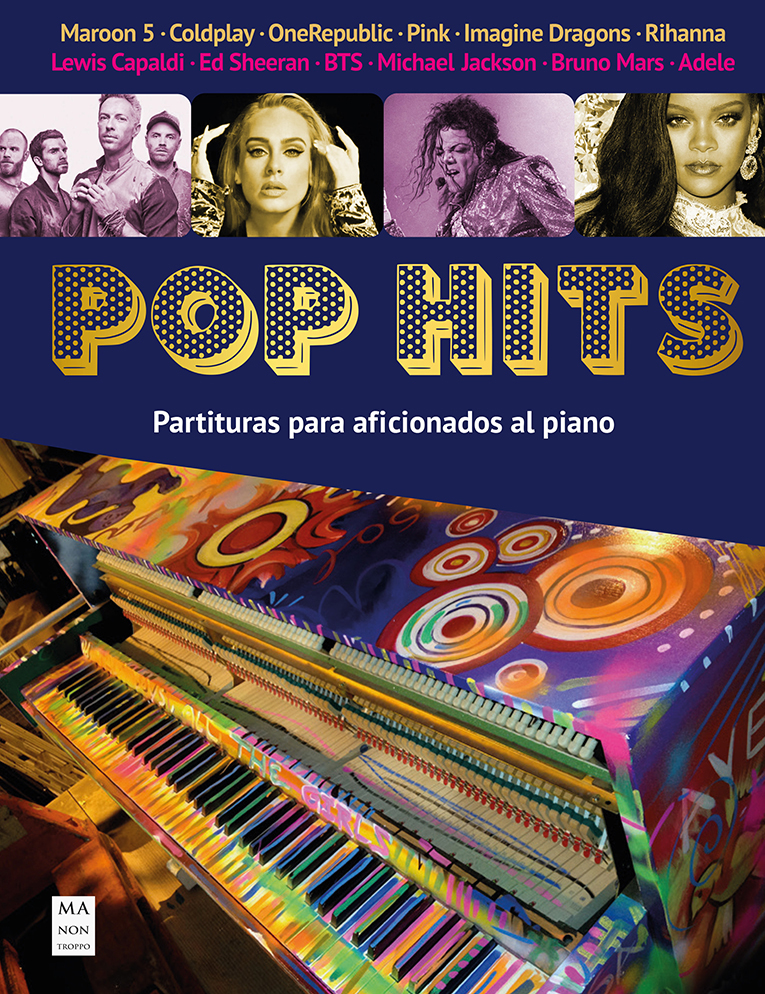 ALBUM - POP HITS (40 EXITOS DEL POP) (ARR.FACILES PIANO) CON ACORDES
