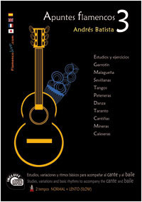 BATISTA A. - APUNTES FLAMENCOS Vº 3 +CD (GUI)