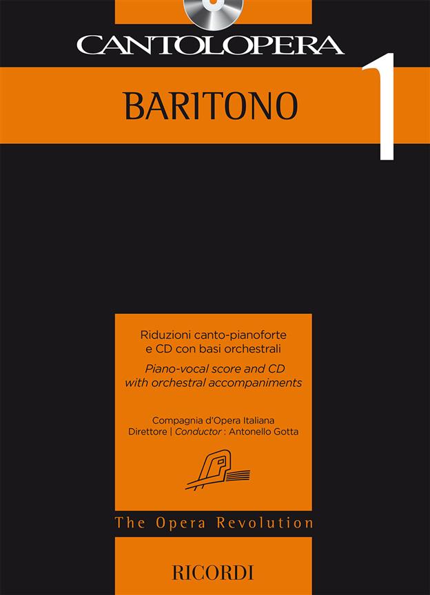 ALBUM - CANTOLOPERA BARITONO 1 (+CD)