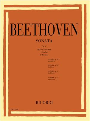 BEETHOVEN L.V. - SONATA Nº23 FA m APASIONATA (CASELLA) - OP.57