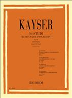 KAYSER H.E. - ESTUDIOS V.2 (13-24) (36) - OP.20