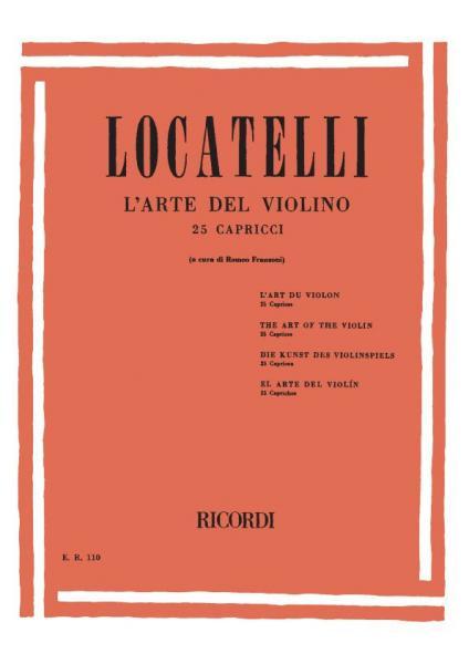 LOCATELLI P.A. - CAPRICHOS DEL ARTE DEL VIOLIN (25) -