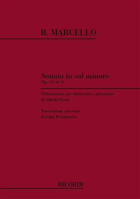 MARCELLO B. - SONATA Nº4 SOL m - OP.11 - VIOLIN Y PIANO