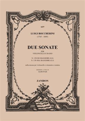BOCCHERINI L. - SONATAS Nº2 DO M Y Nº3 SOL M (2) -