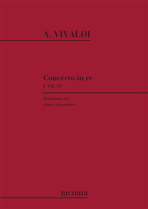 VIVALDI A. - CONCIERTO OBOE RE M F VII/10 - OP.39 Nº7