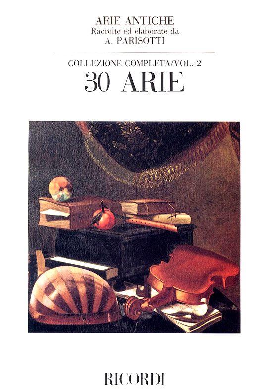 ALBUM - ARIAS ANTIGUAS V.2 (30) (PARISOTTI) VOZ MEDIA/ALTA Y PIANO)