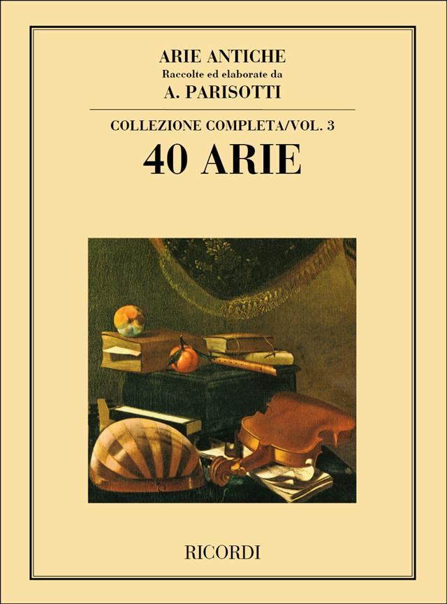ALBUM - ARIAS ANTIGUAS V.3 (40) (PARISOTTI) -