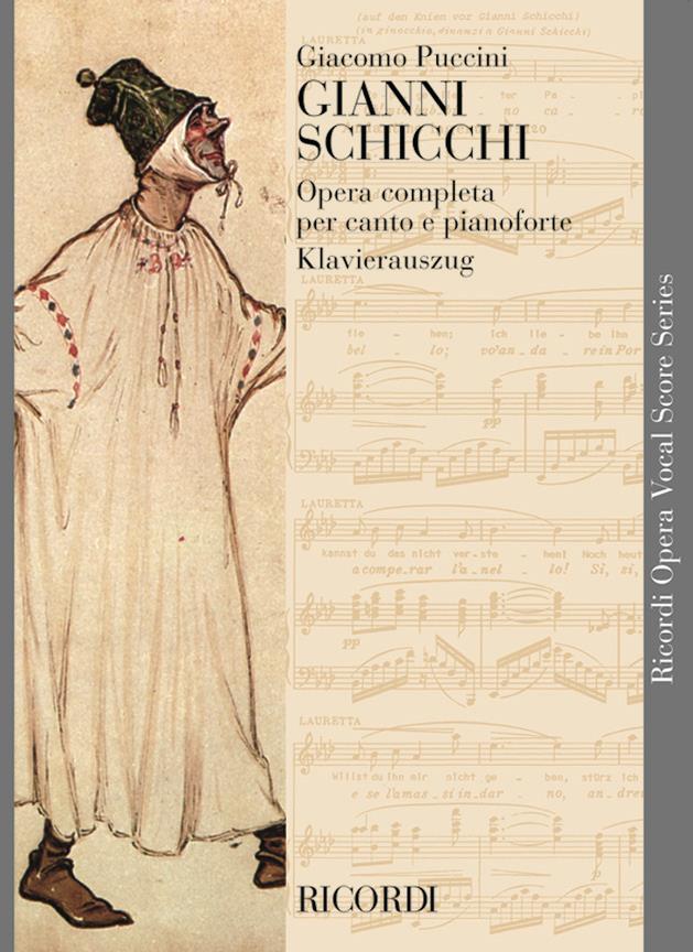 PUCCINI G. - GIANNI SCHICCHI - (CANTO Y PIANO)