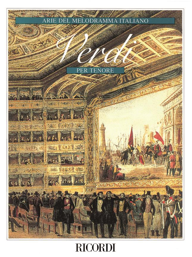 VERDI G. - ARIAS DEL MELODRAMA ITALIANO PARA TENOR -