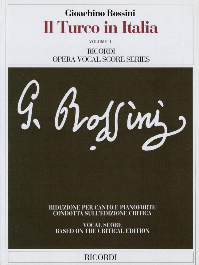 ROSSINI G. - IL TURCO IN ITALIA (VOL.1) ED.CRITICA
