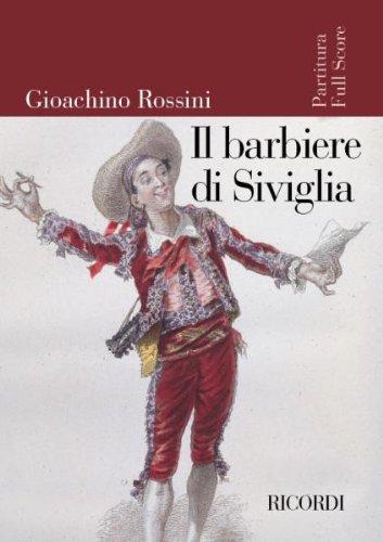 ROSSINI G. - EL BARBERO DE SEVILLA - PARTITURA GENERAL