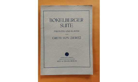 ZIERITZ G. - BOKELBERGER SUITE FLAUTA Y PIANO