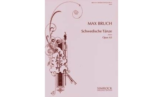 Max Bruch - Swedish Dances: op. 63. piano
